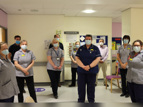 The Surgical pre-op Assessment Team at Royal Derby Hospital